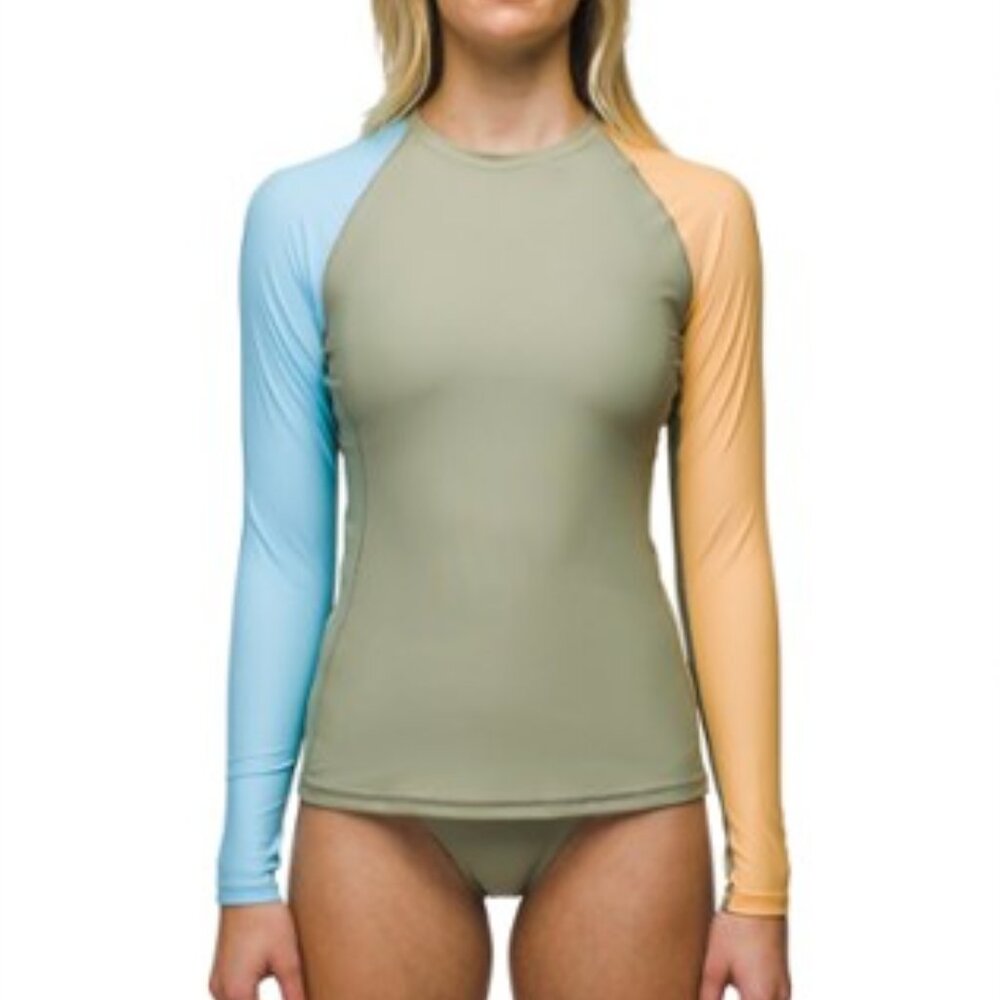 NWT Prana Baja Bound Long Sleeve Rashguard S